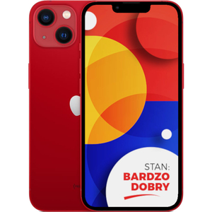 Apple iPhone 13 Red 128GB Smartfon - Stan Bardzo Dobry