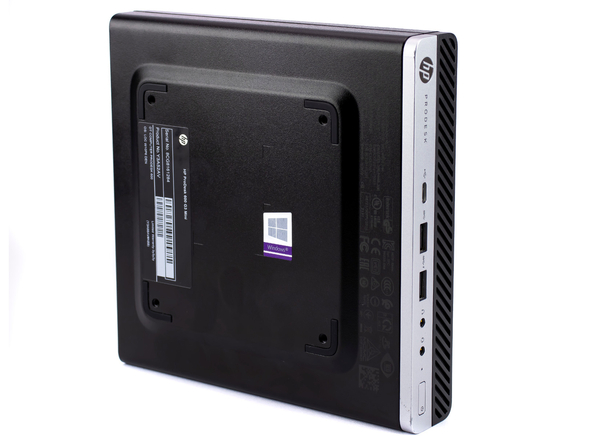 Komputer stacjonarny HP ProDesk 600 G5 Mini DM i3 - 9100T / 8GB / 256SSD / Windows 11 / Klasa A