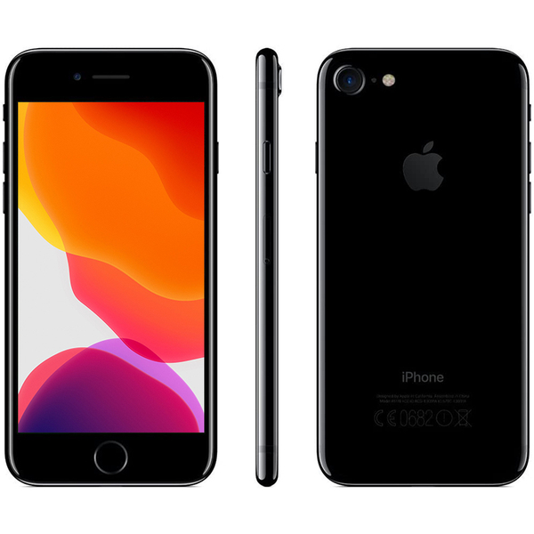 Apple iPhone 7 Jet Black 128GB Smartfon - Stan Dobry (Brak Touch ID)