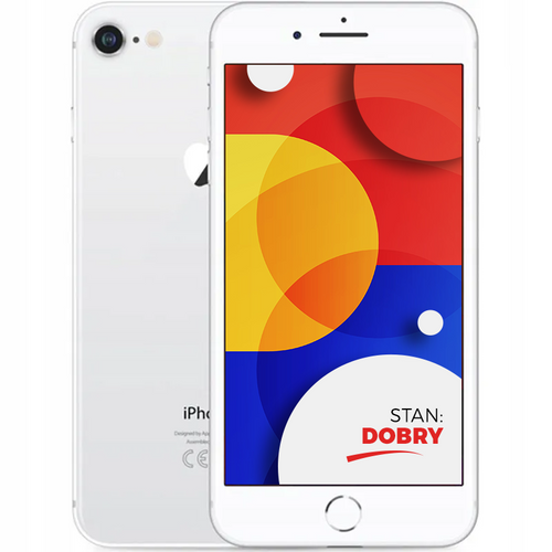 Apple iPhone 8 Silver 64GB Smartfon - Stan Dobry