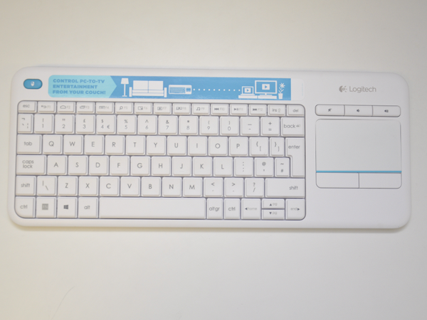 Klawiatura Bezprzewodowa Logitech K400 Plus QWERTY UK Layout UŻYWANA
