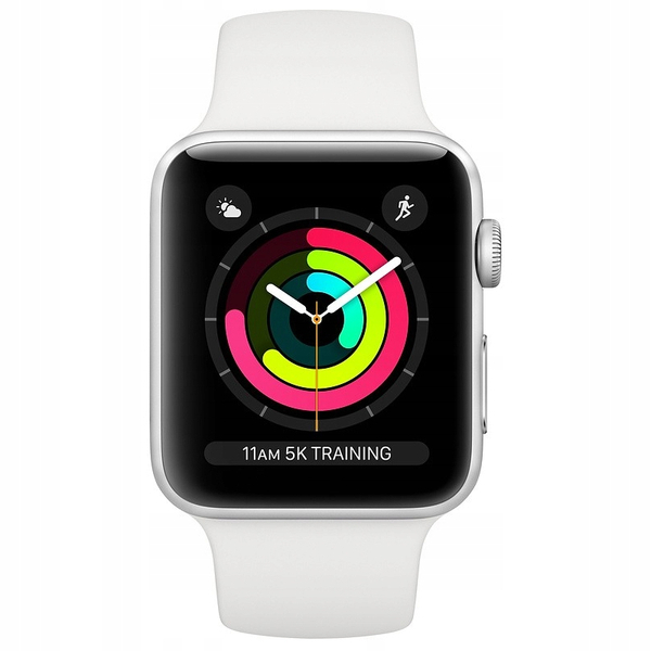 Apple Watch Series 3 (GPS) Silver 42mm - Stan Dobry