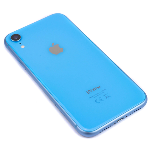 Apple iPhone XR Blue 64GB Smartfon - Stan Bardzo Dobry (Wymieniona Bateria)