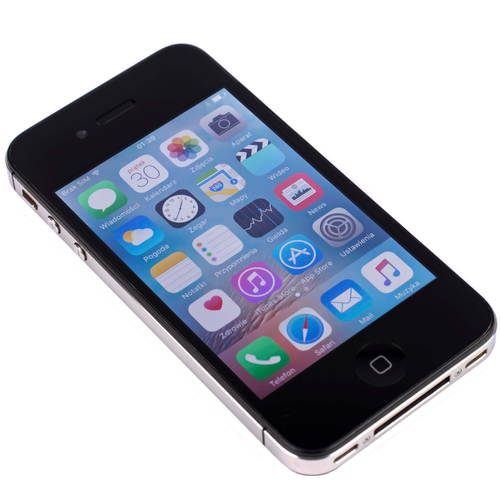 Apple iPhone 4S Black 16GB Smartfon - Stan Bardzo Dobry