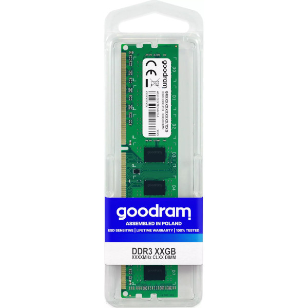 Pamięć RAM / DDR3L PC 8GB /GOODRAM / GR1600D3V64L11/8G / 1600MHz - Nowy