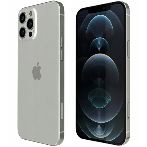 Apple iPhone 12 Pro Max Silver 256GB Smartfon - Klasa A+ (Komunikat o Kamerze)
