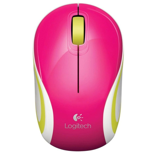 Myszka Bezprzewodowa Logitech M187 USB Różowa | Refurbished