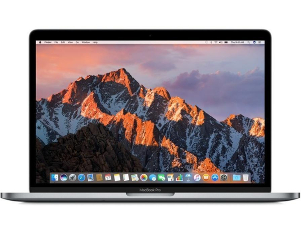 Apple Macbook Pro A1707 (2017) Silver / i7-7700HQ / 16GB / 500GB SSD / 15,4" 2880x1800 Retina / Radeon Pro 555 / Kamera / Klasa A
