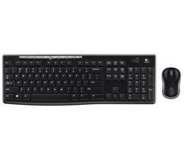 Zestaw Klawiatura + Myszka Logitech MK270 (K270 + M185) US | Używany 
