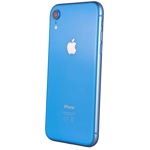 Apple iPhone XR Blue 64GB Smartfon - Stan Bardzo Dobry (Wymieniona Bateria)