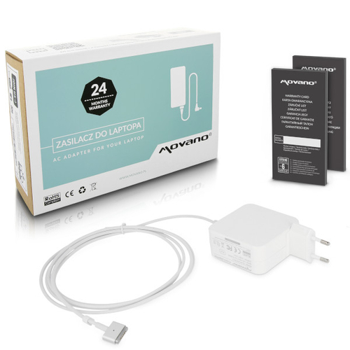 Zasilacz Movano do Apple air 14.85v 3.05a (magsafe 2) 45W