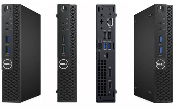 Komputer stacjonarny Dell Optiplex 3070 Micro / i3-9100 / 8GB DDR4 / 256GB SSD / W11P / Klasa A-