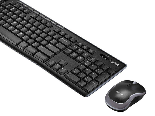 Zestaw Klawiatura + Myszka Logitech MK270 (K270 + M185) US Bezprzewodowy | Refurbished
