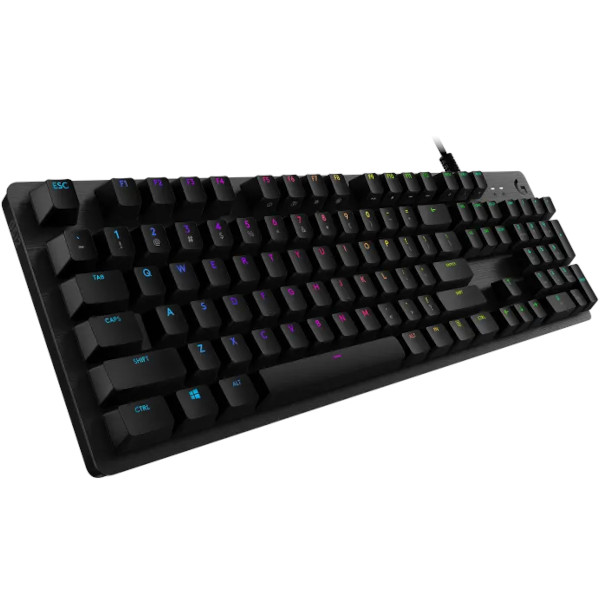 Klawiatura Mechaniczna Logitech G512 RGB Carbon GX Brown FRA (układ francuski) | Refurbished