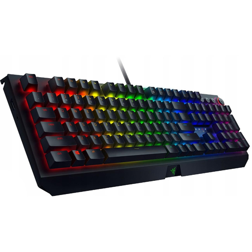 Klawiatura Mechaniczna Razer BlackWidow Chroma Green Switch Black | Refurbished