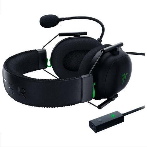Słuchawki gamingowe z mikrofonem Razer Blackshark V2 USB z kartą dźwiękową | Refurbished