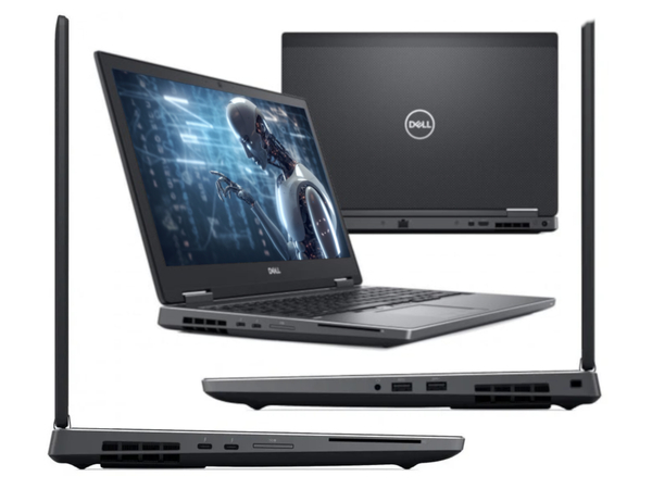 Laptop Dell Precision 7530 / i7-8850H / 32GB DDR4 / 512GB SSD / 15,6" Full HD / P2000 / W11P / Klasa A