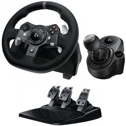 ZESTAW LOGITECH G920 RACING WHEEL + FORCE SHIFTER | Refurbished