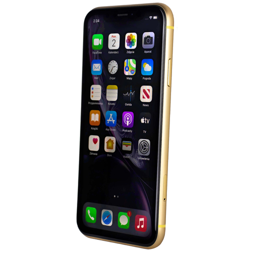 Apple iPhone XR Yellow 128 GB Smartfon - Stan Bardzo Dobry (Komunikat o baterii)