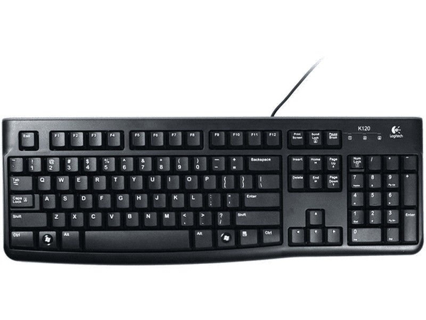 Klawiatura Logitech K120 Przewodowa Czarna | Refurbished