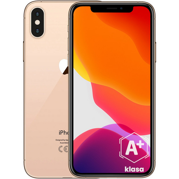 Apple iPhone XS Max Gold 64GB Smartfon - Klasa A+ (Komunikat o Baterii)