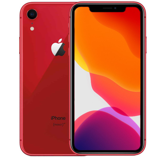 Apple iPhone XR Red 128GB Smartfon - Stan Bardzo Dobry (Komunikat o baterii)