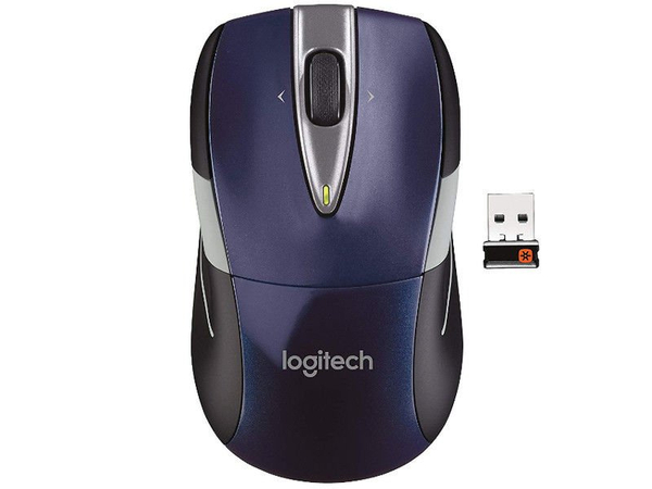 Myszka Bezprzewodowa Logitech M525 Black/Blue Unifying | Refurbished