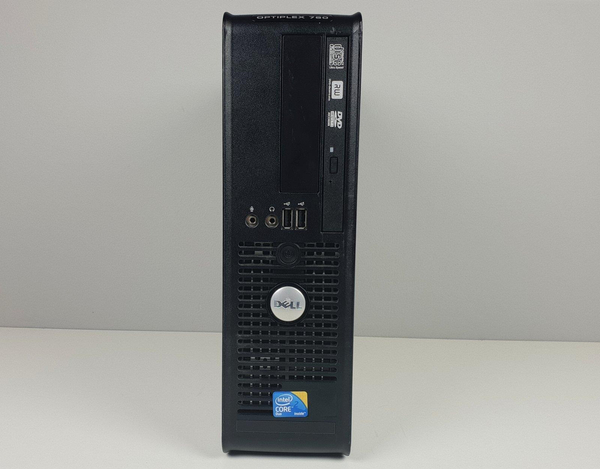 Komputer stacjonarny Dell Optiplex 760 / Core 2 Duo E8400 / 4 GB DDR2 / 250 GB HDD / Klasa A
