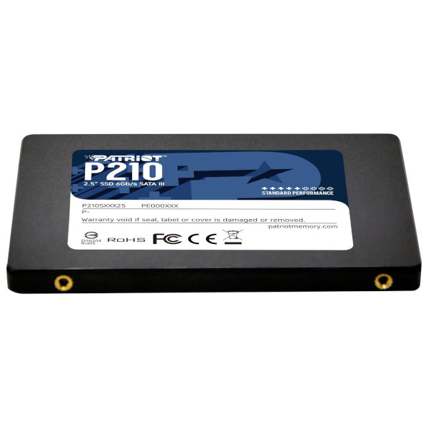 Dysk SSD / 512GB PATRIOT / P210S512G25 / 430MB/s | 520MB/s / 2,5'' SATA 3 - Nowy