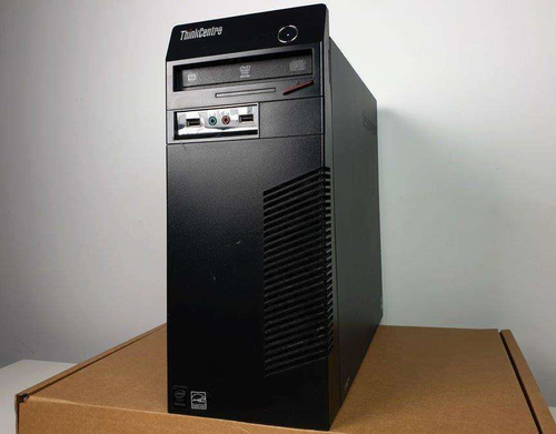 Komputer stacjonarny Lenovo ThinkCenter M73 Tower G3250 / 4 GB / 250 GB HDD / Klasa A