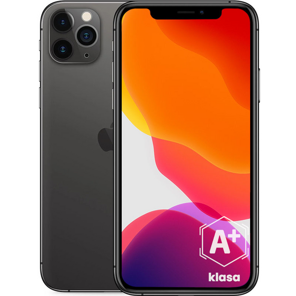 Apple iPhone 11 Pro Max Space Gray 256GB Smartfon - Klasa A+ (Komunikat o LCD)