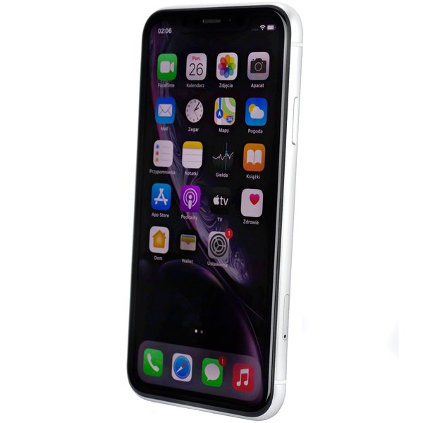 Apple iPhone XR White 64GB Smartfon - Stan Bardzo Dobry