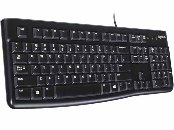Klawiatura Logitech K120 Przewodowa Czarna | Refurbished