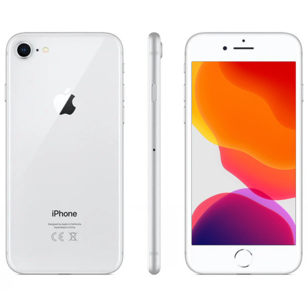 Apple iPhone 8 Plus Silver 64GB Smartfon A+ (Brak Touch ID)