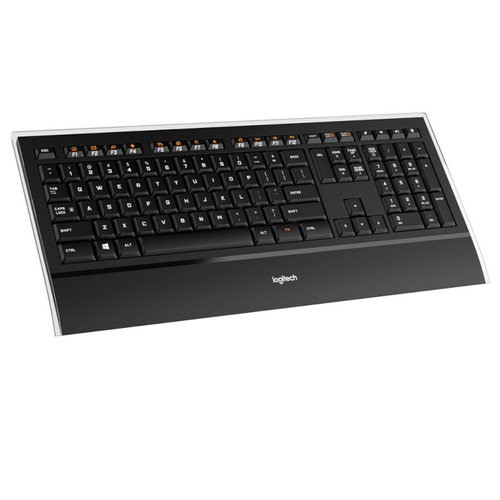 Klawiatura Logitech Illuminated K740 Przewodowa USB US Int Layout UŻYWANA