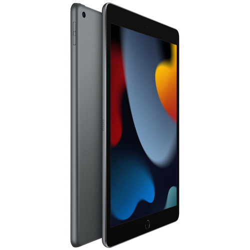 Apple iPad A2604 (9th Gen) Space Gray Wi-Fi + Cellular / 2021 / 10.2" Retina / 64GB / iOS / Klasa Bardzo dobry