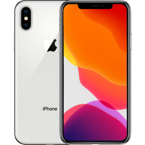 Apple iPhone X Silver 64GB Smartfon - Klasa A (Brak Face ID)