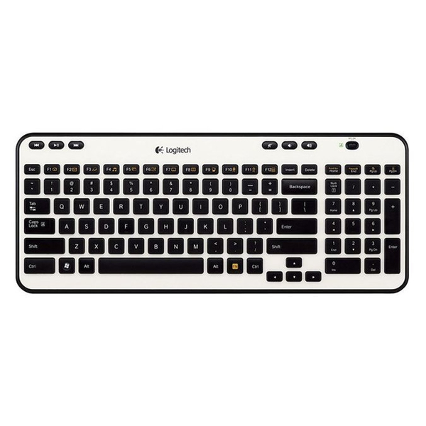 Klawiatura Bezprzewodowa Logitech K360 White Ivory | Refurbished
