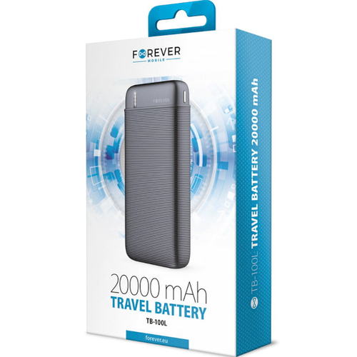 (N) Power Bank Forever TB-100L 20000 mAh Czarny
