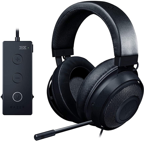 Słuchawki Gamingowe Razer Kraken Tournament Edition + karta dźwiękowa 7.1 Black | Refurbished