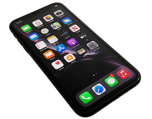 Apple iPhone XR Black 64GB Smartfon - Stan Bardzo Dobry (Wymieniona Bateria)