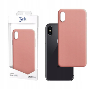 Etui ochronne do iPhone X/XS - 3mk Matt Case Lychee