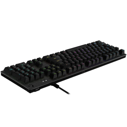 Klawiatura Mechaniczna Logitech G512 RGB Carbon GX Brown AZERTY BE (układ belgijski) | Refurbished