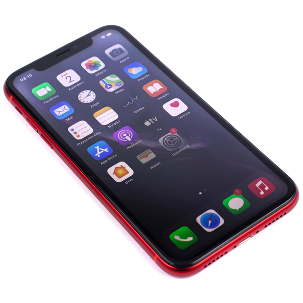 Apple iPhone XR Red 64GB Smartfon - Stan Jak Nowy (Komunikat o baterii)