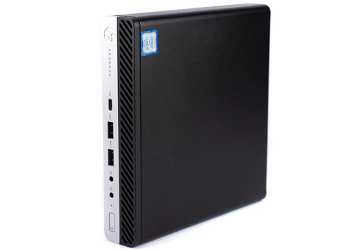 Komputer stacjonarny HP ProDesk 600 G4 Mini DM i3 - 8100T / 8GB Ram / 1TB SSD /  W11P / Klasa A-