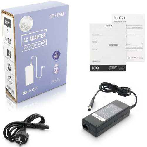 Zasilacz Mitsu do HP 19.5v 2,31a (4,5x3.0 pin) 45W
