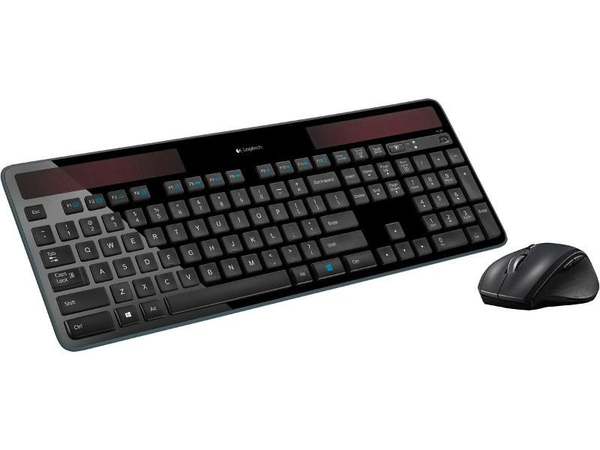 Zestaw Klawiatura + Myszka Logitech MK750 (K750 + M705) Bezprzewodowy | Refurbished