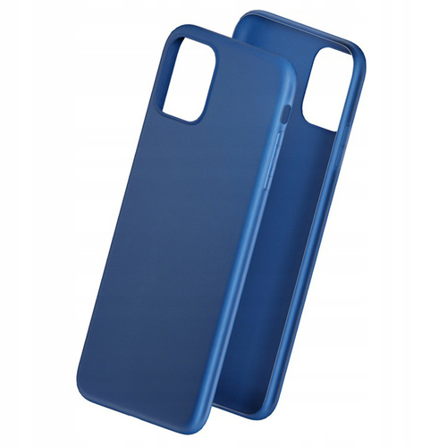 Etui ochronne do iPhone XR - 3mk Matt Case Blueberry