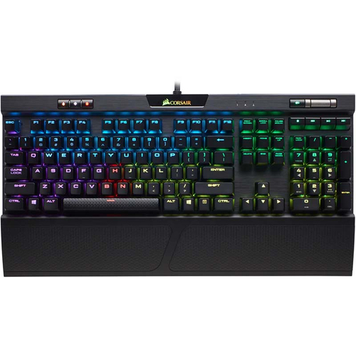 Klawiatura Mechaniczna Corsair K70 RGB MK.2 Low-Profile | używana (Wpisuje znaki wielokrotnie po wciśnięciu klawisza "n")