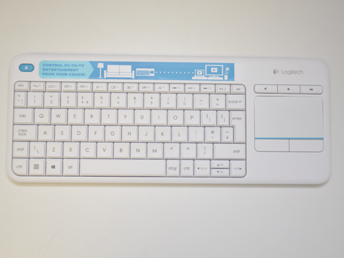 Klawiatura Bezprzewodowa Logitech K400 Plus QWERTY UK Layout UŻYWANA